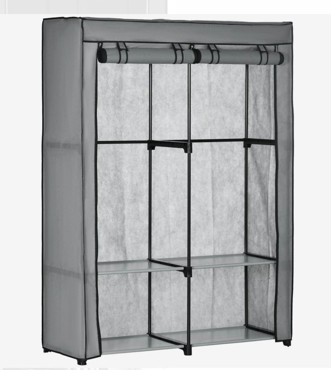 Mantén tu ropa organizada y protegida con este práctico armario portátil